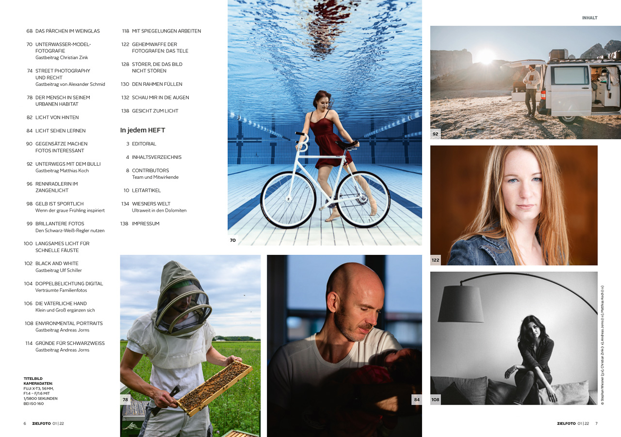 Menschen fotografieren lernen - ZIELFOTO-Magazin