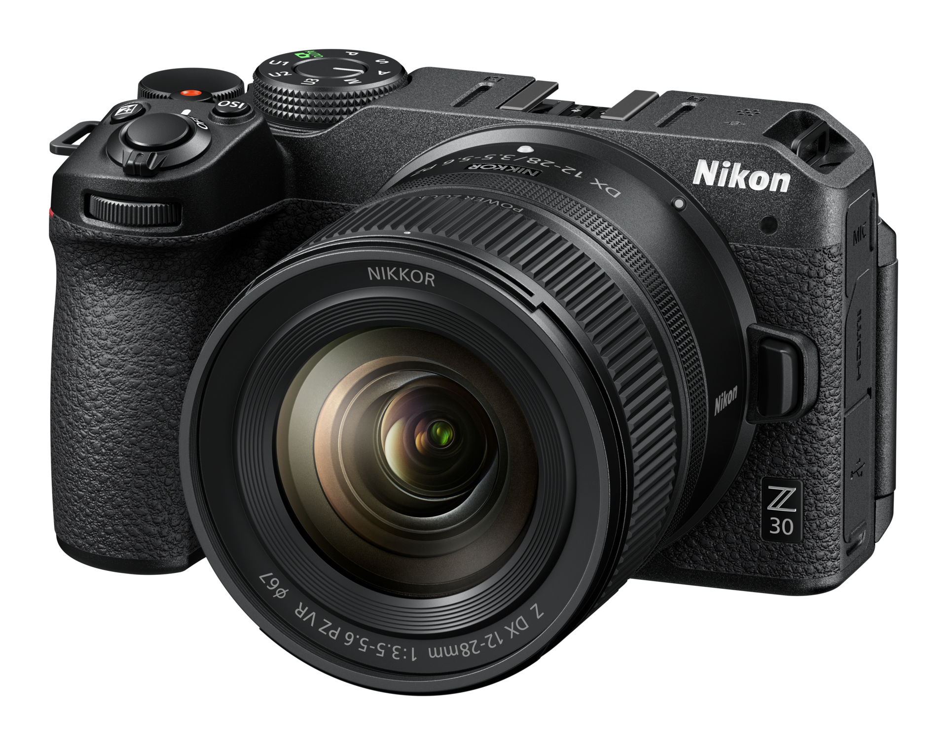 Das Nikkor Z DX 12-28mm f/3.5-5.6 PZ VR Objektiv an einer Nikon Z30