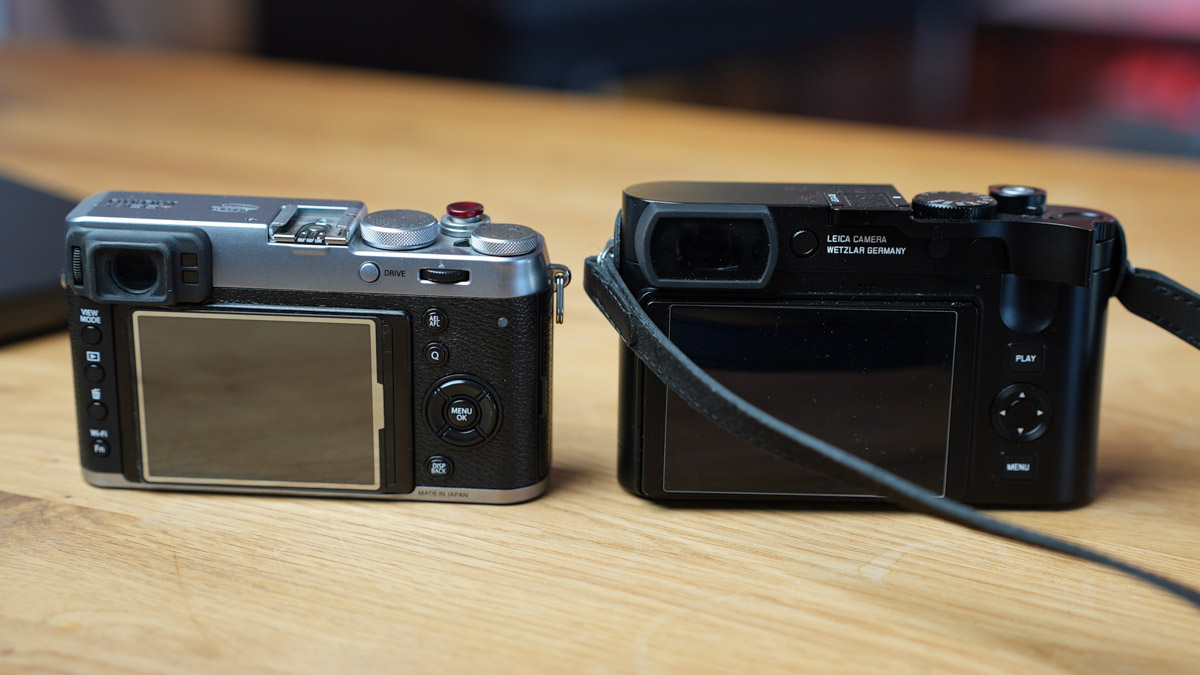 Gehäuse Leica vs. Fuji